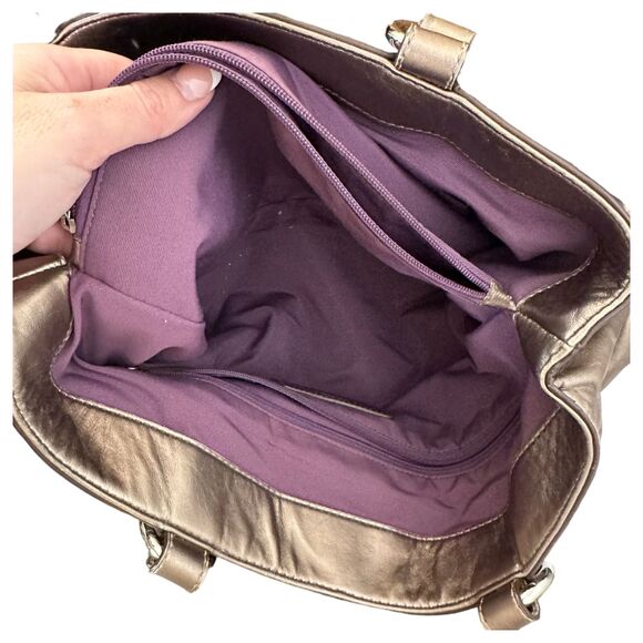 Coach Soho Metallic Gold Leather Purse F18751 RESERVED FOR D_PULLING - Picture 5 of 5